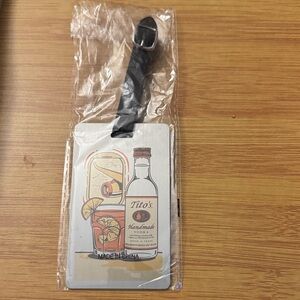 Tito's Vodka Luggage Tag